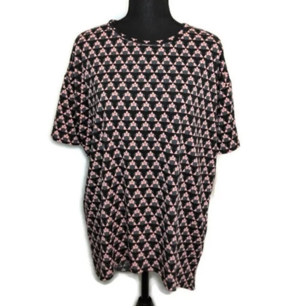 LuLaRoe Irma Pink Minnie Mouse